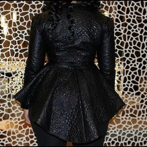 Joni Ross Customized Design Peplum Jacket